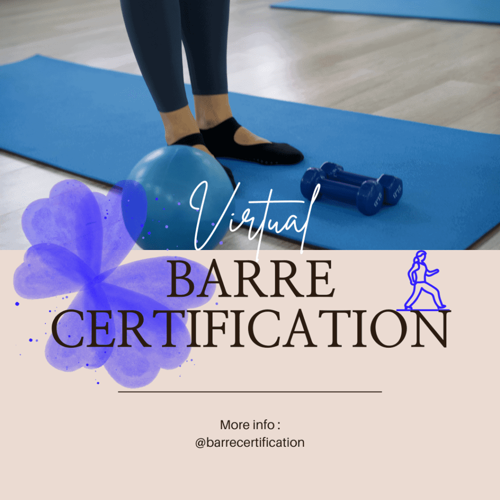 Online Barre Certification Course