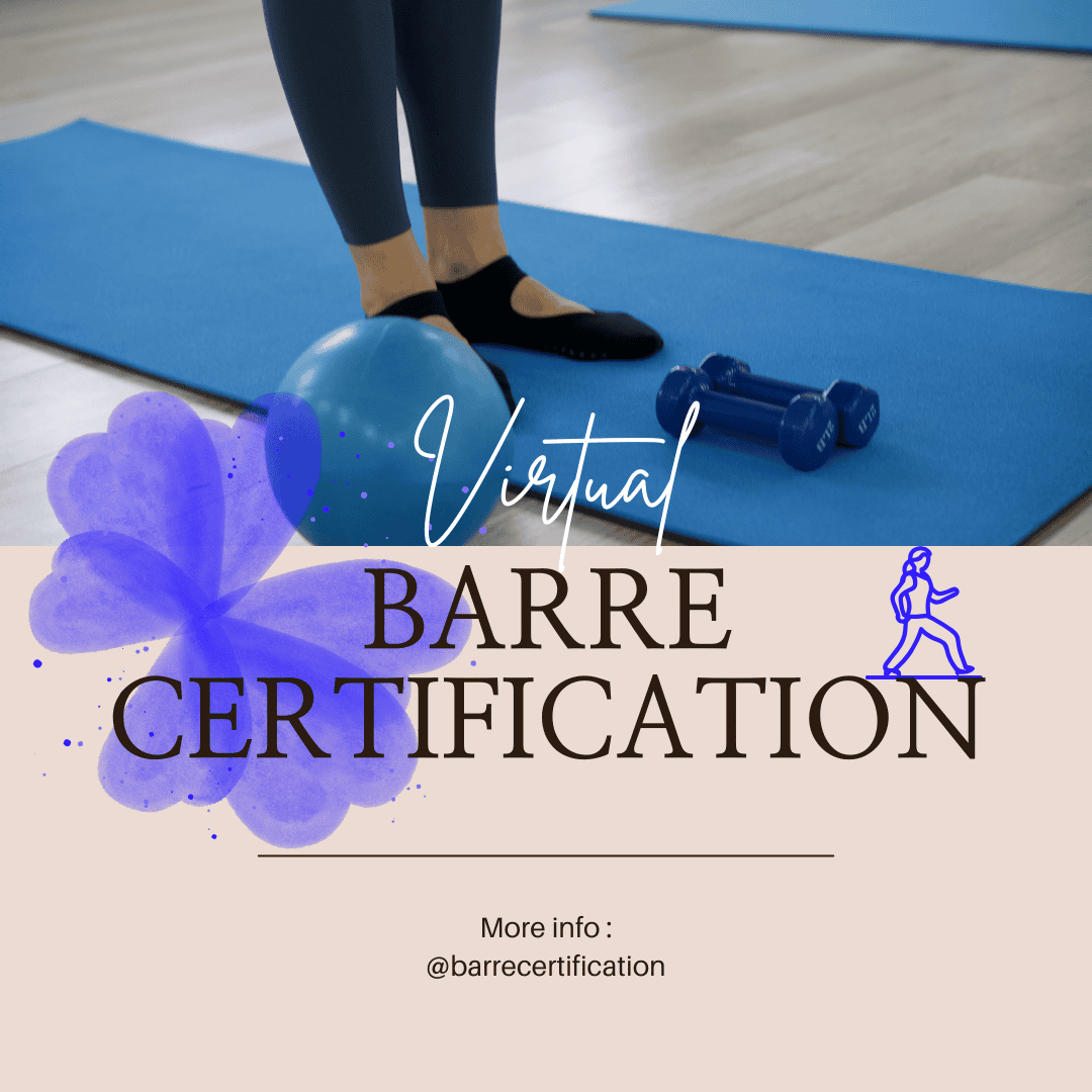 A peek inside our online barre certification course